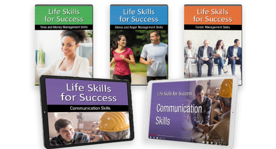 Covers of Life Skills for Success Video Series