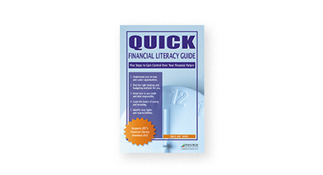 Print and digital version of Quick Financial Literacy Guide